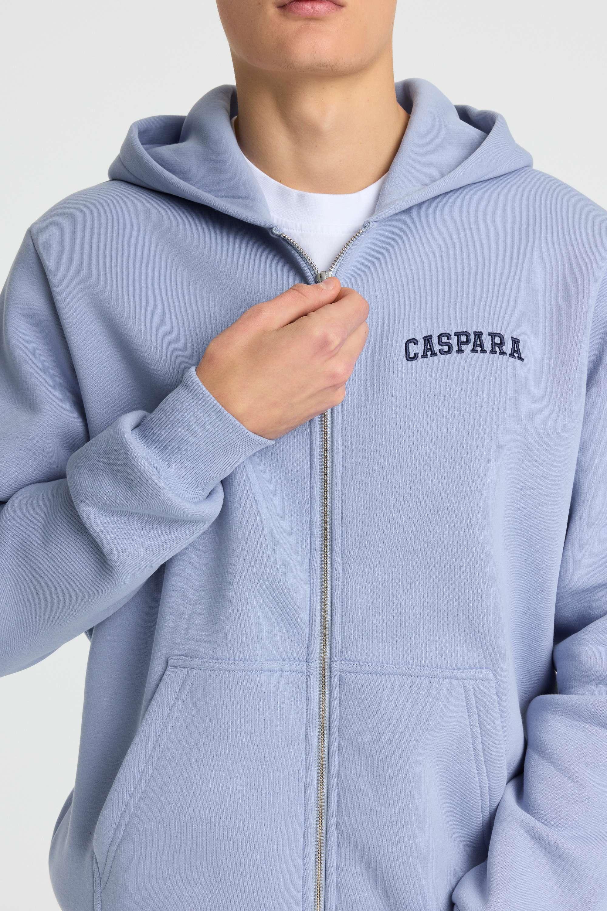 M. All-Star Zip Hoodie - Vintage Blue